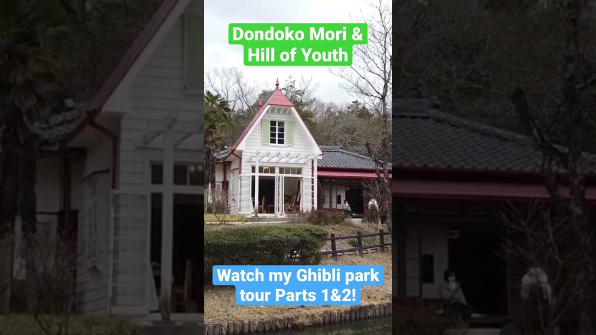 Ghibli Park tour - Totoro and Whisper of the Heart! #ghiblipark #studioghibli #anime