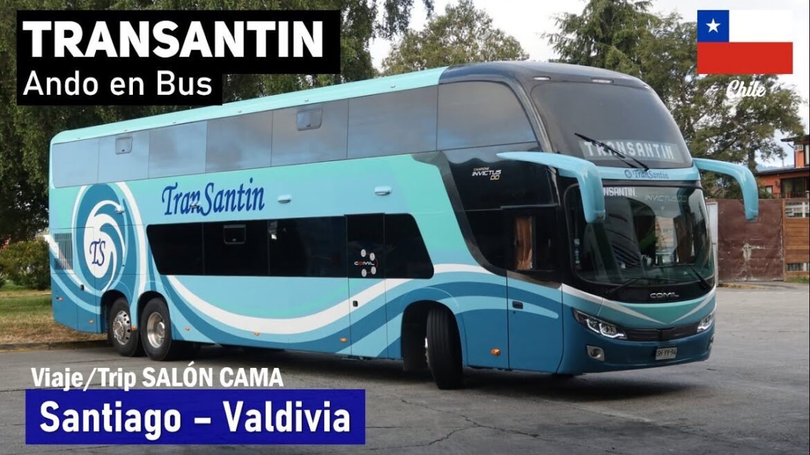 Viaje TRANSANTIN SANTIAGO VALDIVIA en bus Comil Invictus DD Scania SHYY94 | Ando en Bus
