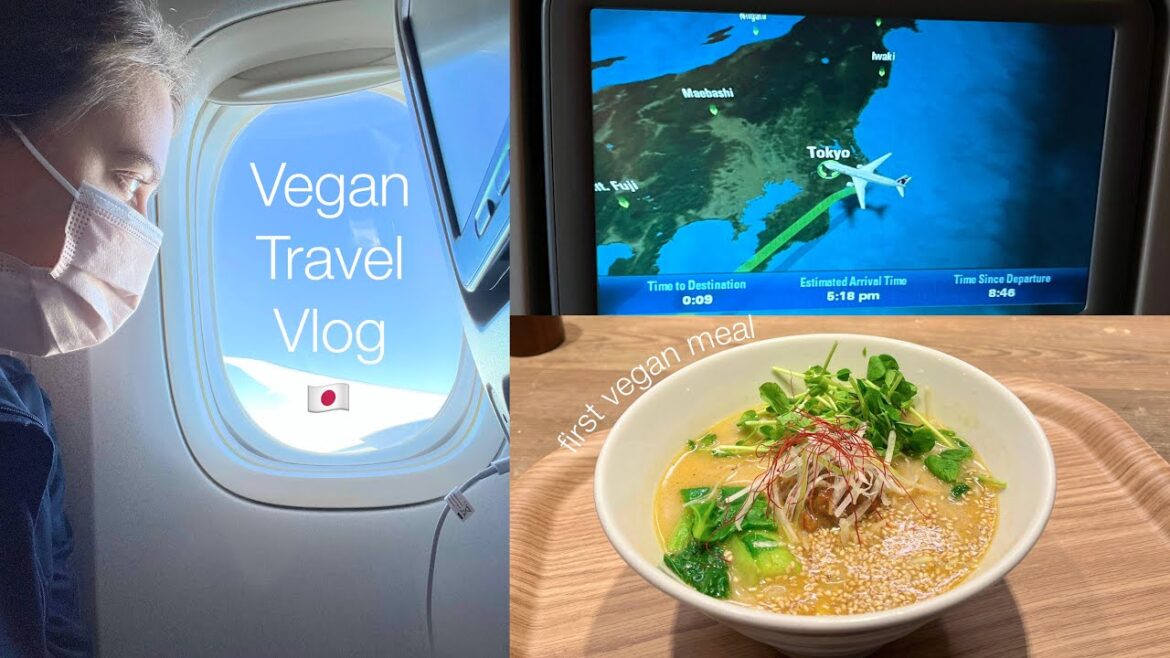Travel with me to Japan 🛫🎌 | Japan Vegan Vlog - Part 1