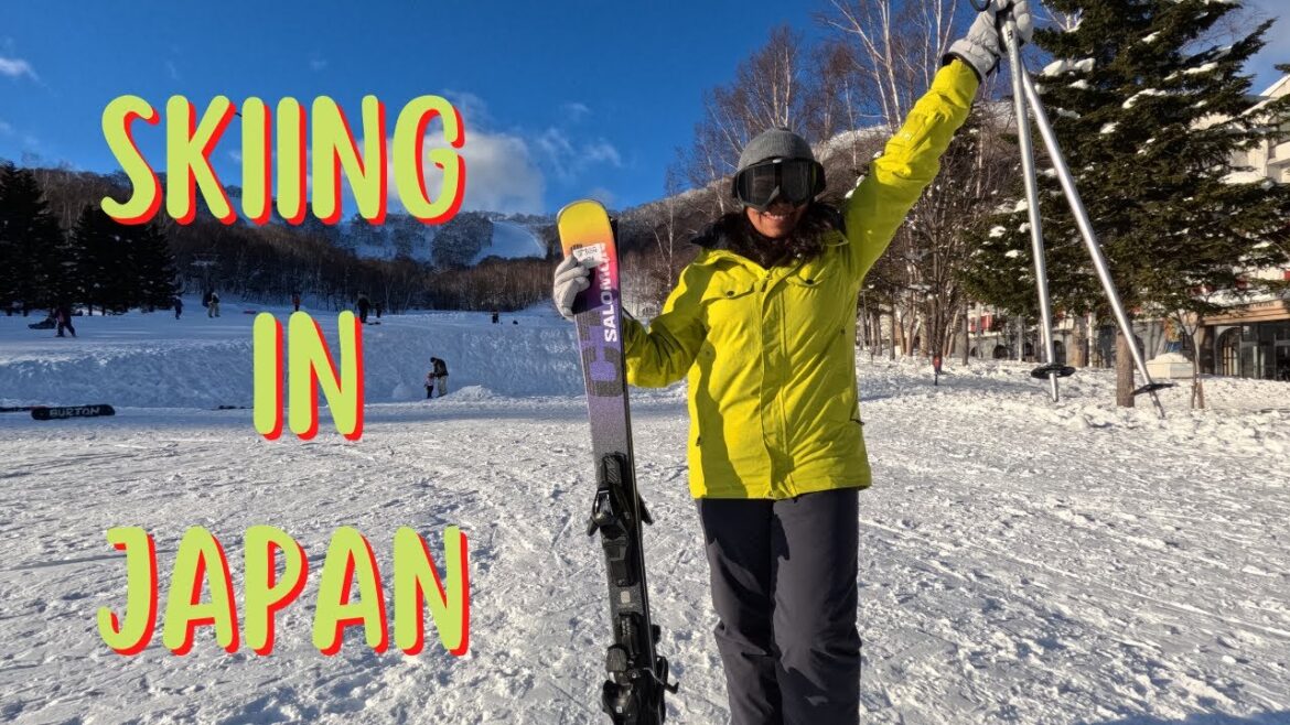 SKIING ⛷️ in Mountains 🏔️ of Northern JAPAN 🇯🇵 | SOLO🧍‍♀️INDIAN GIRL in JAPAN | EP 08