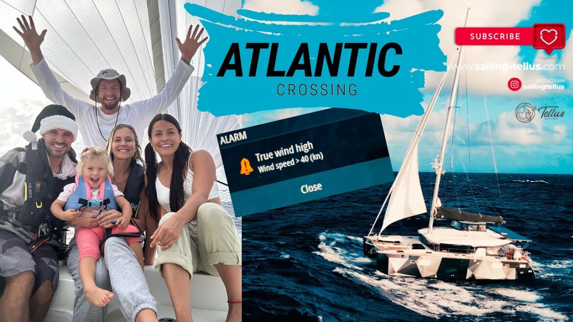 S2:EP5 Crossing the Atlantic ocean by sailing catamaran in family. Bad weather. S2:EP5 Crossing the Atlantic ocean by sailing catamaran in family. Bad weather.