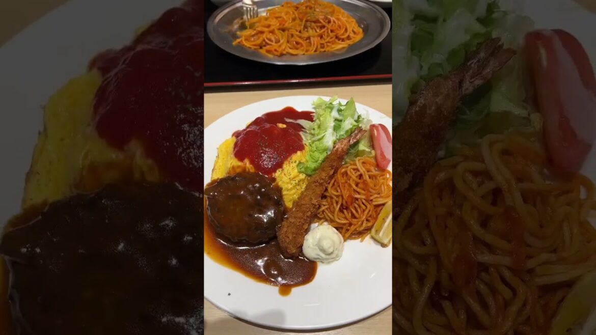 My Favorite Foods on One Plate! Yoshoku at Juraku #japanesefood #japan #tokyo