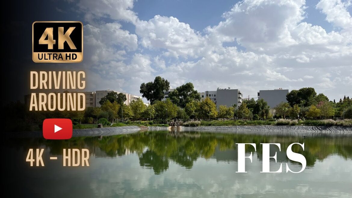 FES 4K - Driving Around The City - MOROCCO 🇲🇦 جولة في شوارع مدينة فاس الساحرة