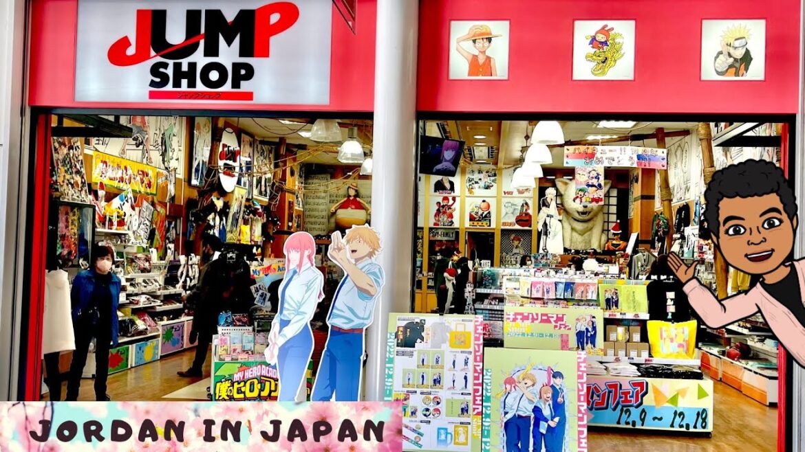 Jump Anime Store Tour (📍Nagoya, Japan)