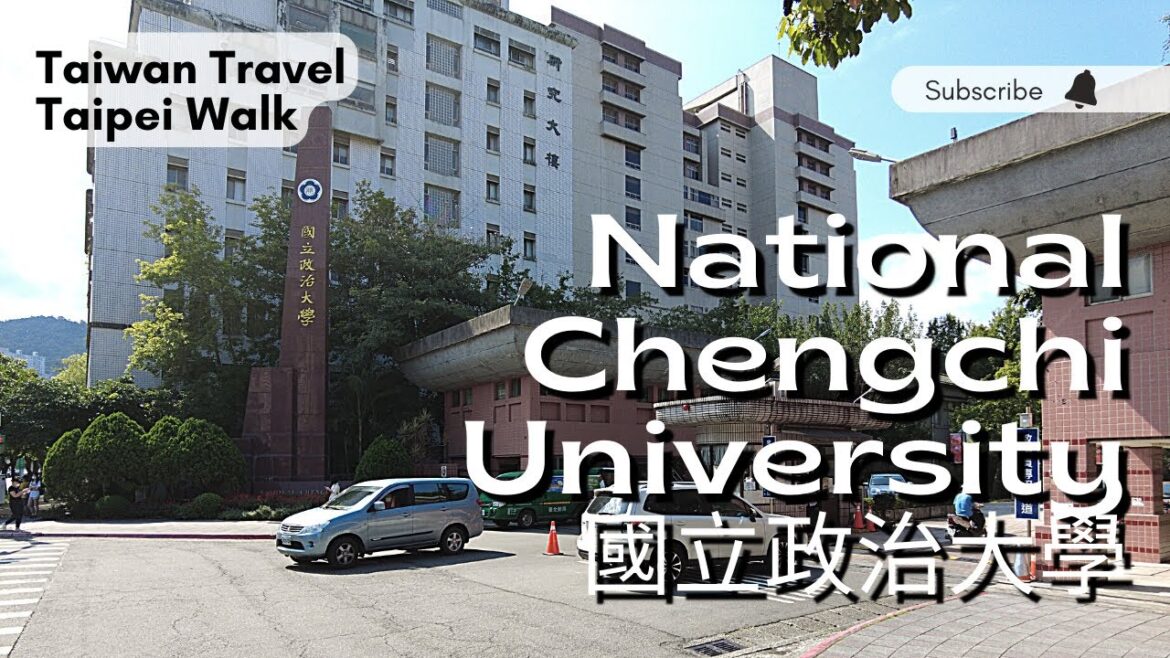 National Chengchi University - Main Campus walking tour