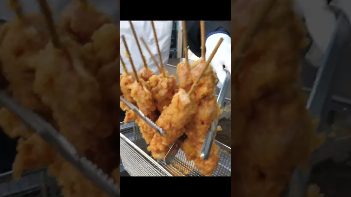 말도 많고 탈도 많았던? 군포역전시장 훈이네닭꼬치 / #shorts / korean street food