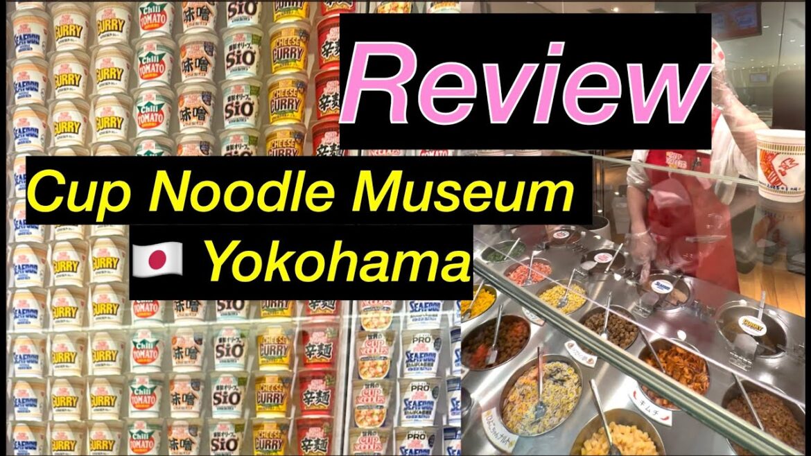 Cup Noodle Museum Yokohama Japan – Make your own cup noodle Cup Noodle Museum Yokohama Japan - Make your own cup noodle