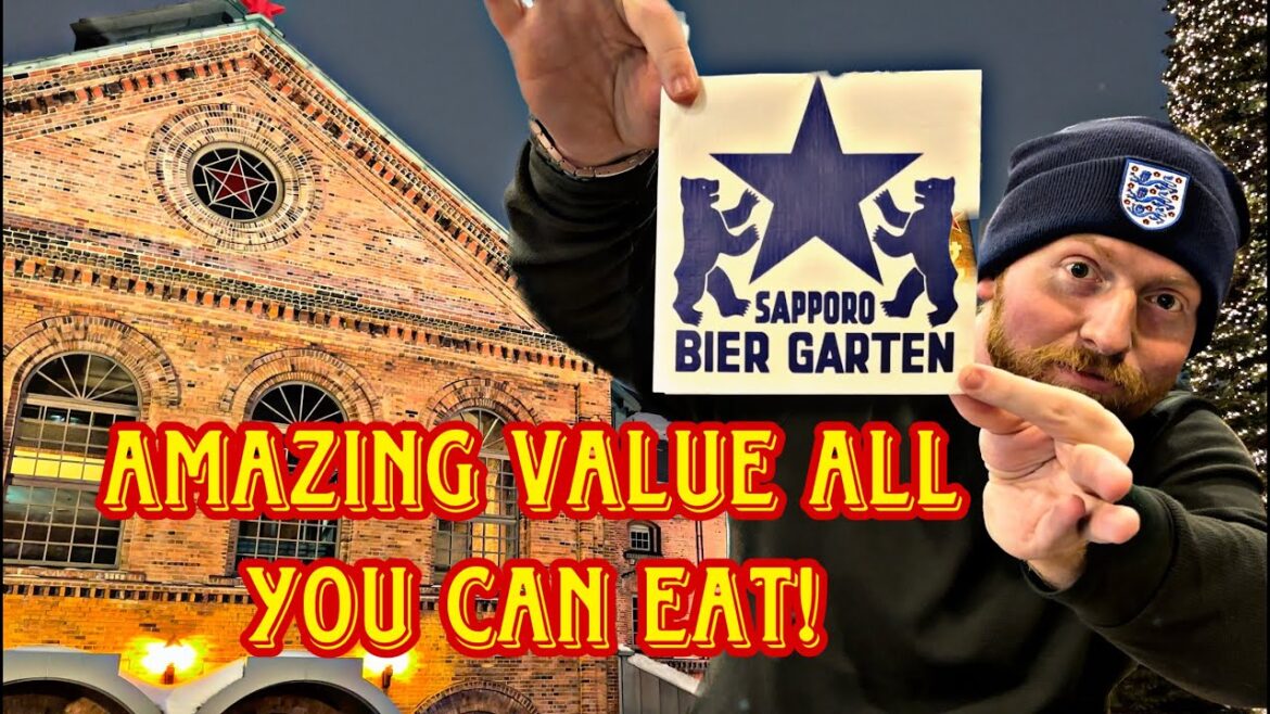 AMAZING FOOD! All You Can Eat and Drink, £30! Sapporo Beer Garden