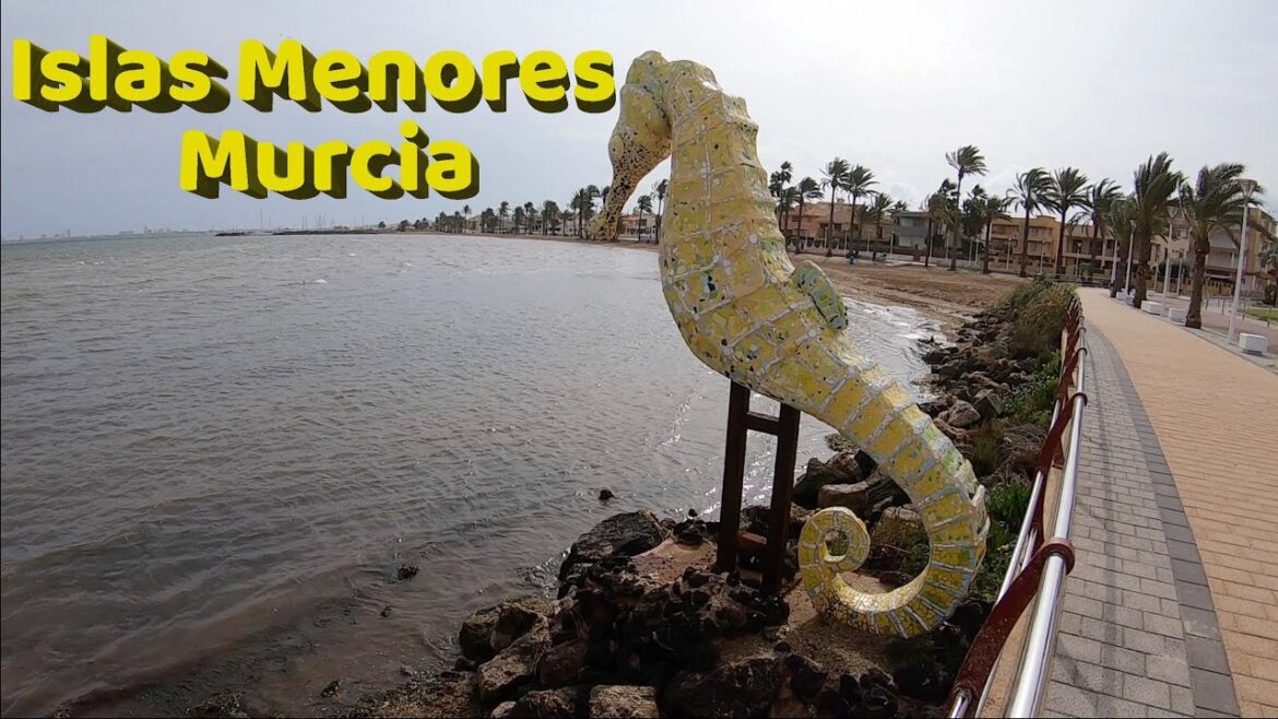 Islas Menores, Mar Menor, Murcia, Spain. New Destination Midday Promenade Walking Tour 🇪🇸 Islas Menores, Mar Menor, Murcia, Spain. New Destination Midday Promenade Walking Tour 🇪🇸
