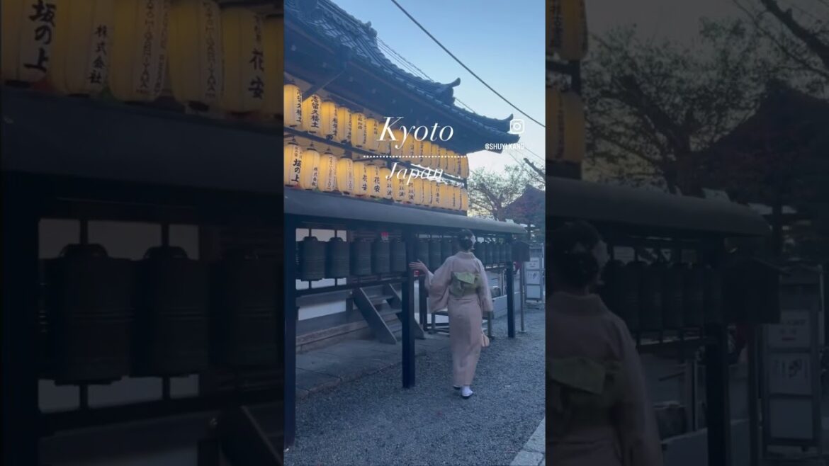 👘 Wearing Kimono in Kyoto, Japan