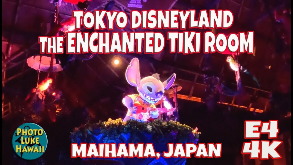 Tokyo Disneyland The Enchanted Tiki Room E4 December 19, 2022 Urayasu Chiba Japan 東京ディズニーランド Tokyo Disneyland The Enchanted Tiki Room E4 December 19, 2022 Urayasu Chiba Japan 東京ディズニーランド
