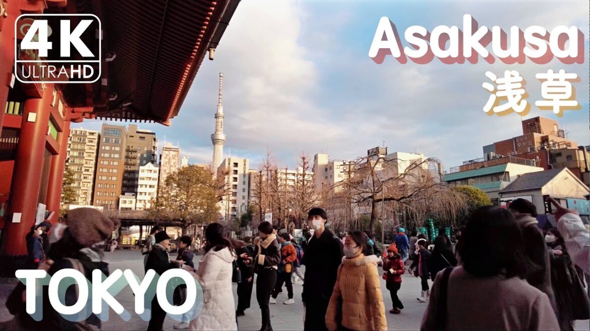 【4K】Asakusa at dusk(Binaural Tokyo Sounds) 【4K】Asakusa at dusk(Binaural Tokyo Sounds)
