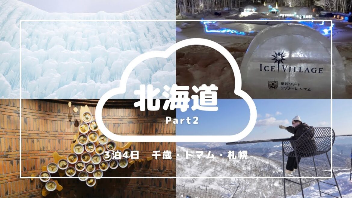 【北海道】3泊4日 冬の札幌・トマム・千歳 Part2（with English subtitles）