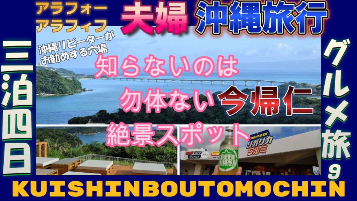 【沖縄観光】沖縄本島 絶景スポットなのに穴場『DRIVE IN リカリカワルミ』テラス席から古宇利大橋眺めて 沖縄の絶景を満喫 今帰仁 おすすめ観光スポット3泊4日沖縄旅行vlog⑨ 【沖縄観光】沖縄本島 絶景スポットなのに穴場『DRIVE IN リカリカワルミ』テラス席から古宇利大橋眺めて 沖縄の絶景を満喫 今帰仁 おすすめ観光スポット3泊4日沖縄旅行vlog⑨