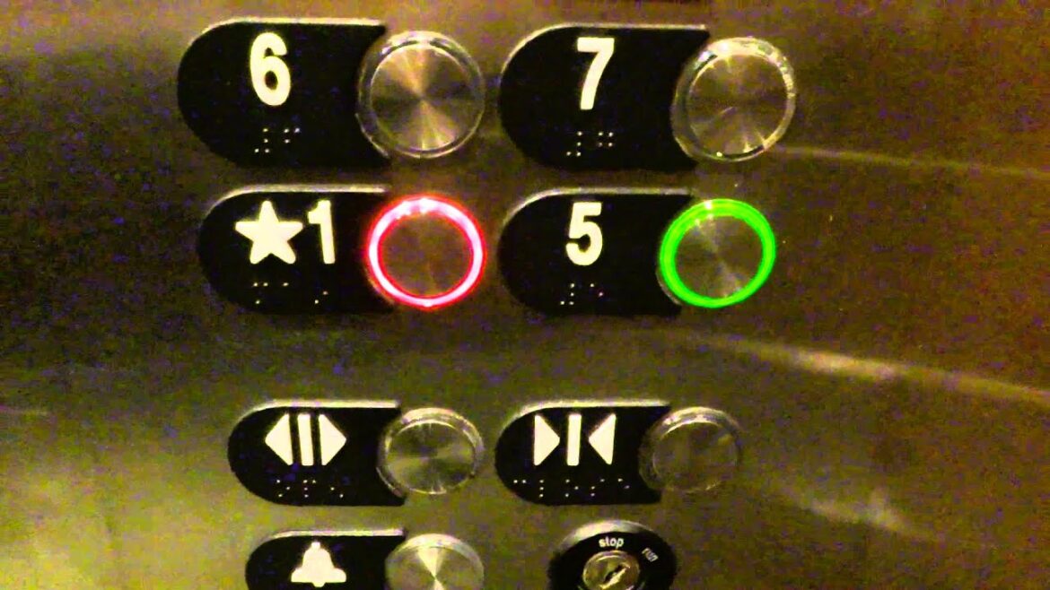 Otis Gen2 Series 5 Traction Elevators at Courtyard Marriott off near Galleria Mall in Houston, TX.