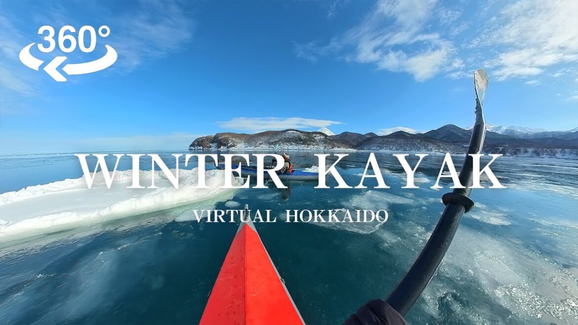 【VR】Shiretoko Drift Ice Kayak
