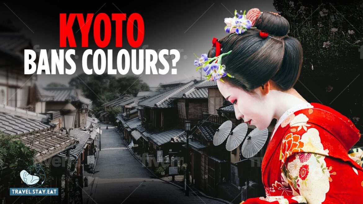 Kyoto – The Secret Behind Kyoto’s Strangely Colored Signs Kyoto - The Secret Behind Kyoto’s Strangely Colored Signs