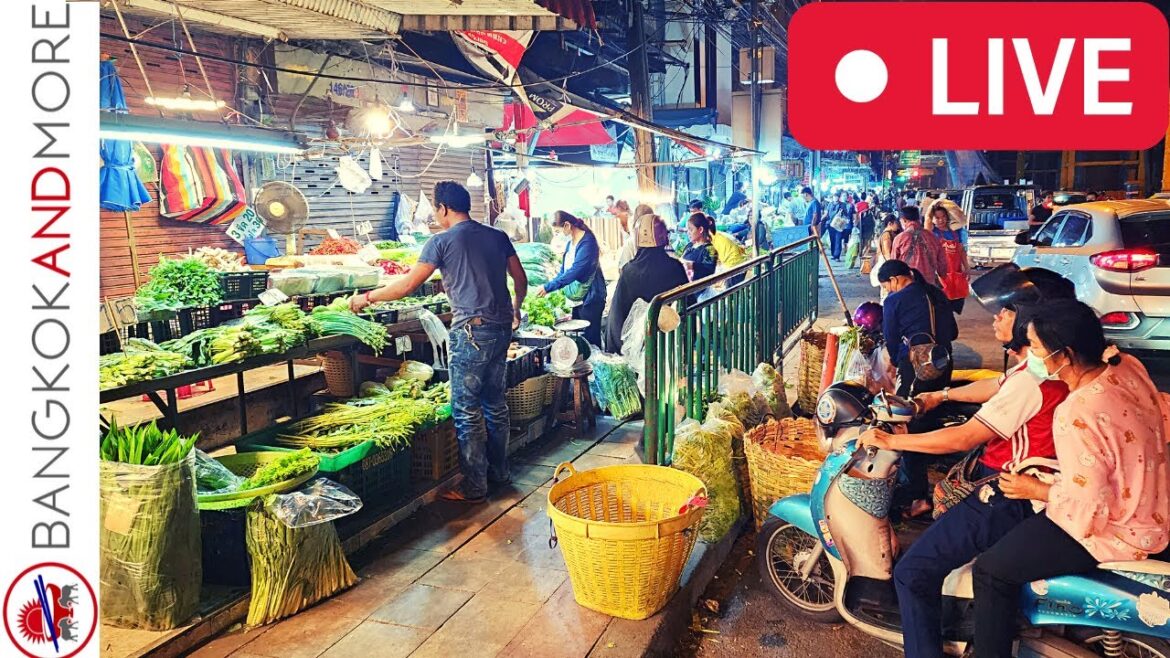 🔴 LIVE from Bangkok | Bang Kapi Morning Market