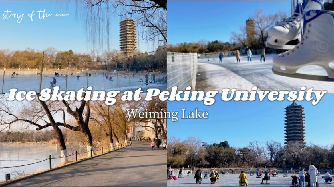 【中国留学vlog】北京大学未明湖でスケート体験 Ice Skating at Peking University Weiming Lake 【中国留学vlog】北京大学未明湖でスケート体験 Ice Skating at Peking University Weiming Lake