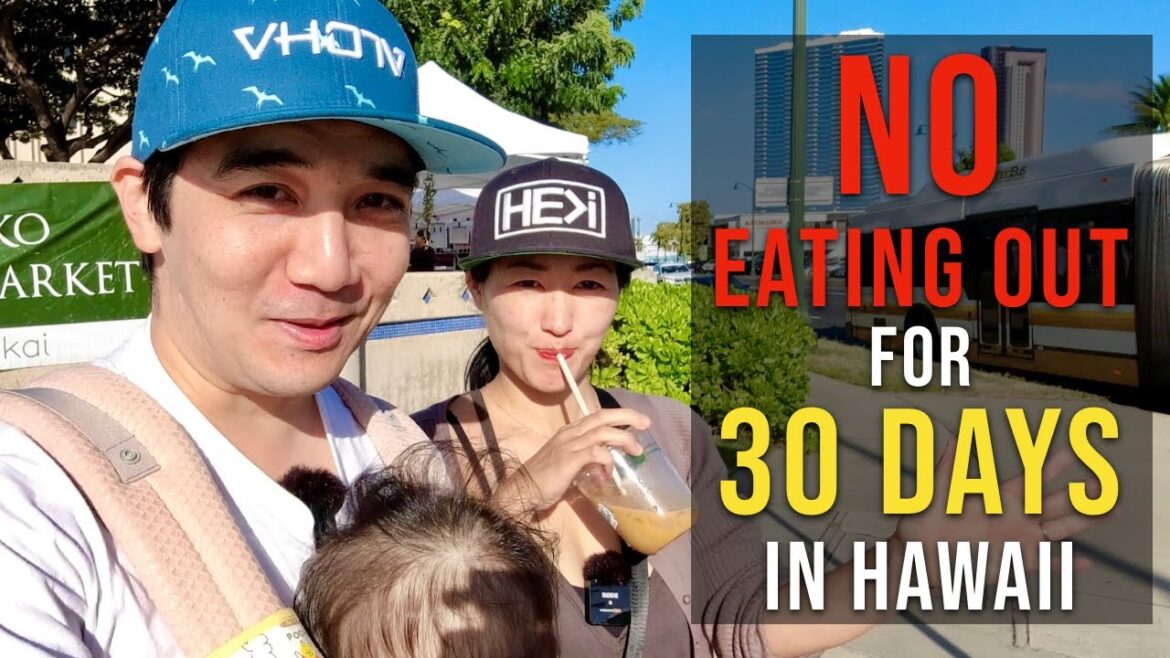 A Month Without Eating Out in Hawaii: Our Experience and How Much Money We Saved A Month Without Eating Out in Hawaii: Our Experience and How Much Money We Saved