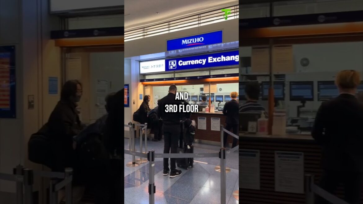 Haneda Airport Money Exchange is Open for 24