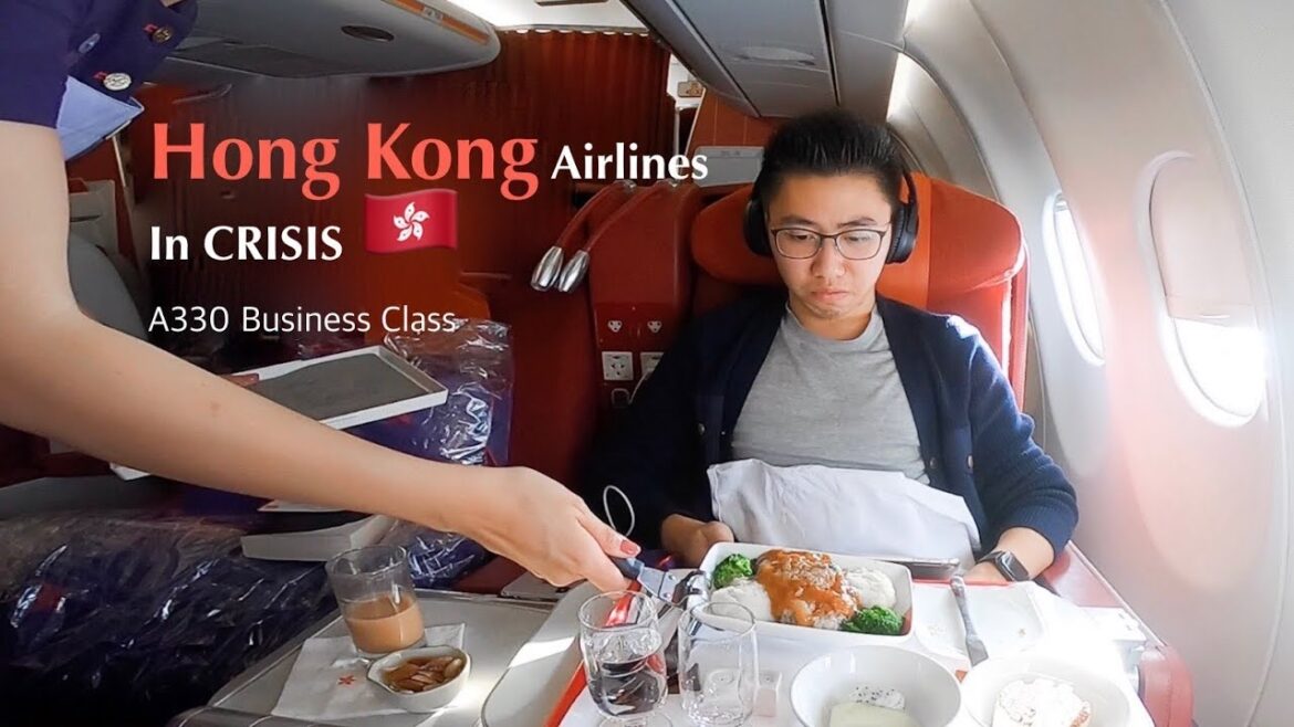 Hong Kong Airlines A330 Business Class | Hong Kong to Shanghai Hongqiao