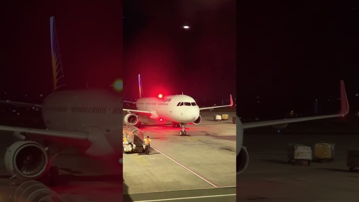 A321 ARRIVAL | Philippine Airlines Aircraft Parking at T2