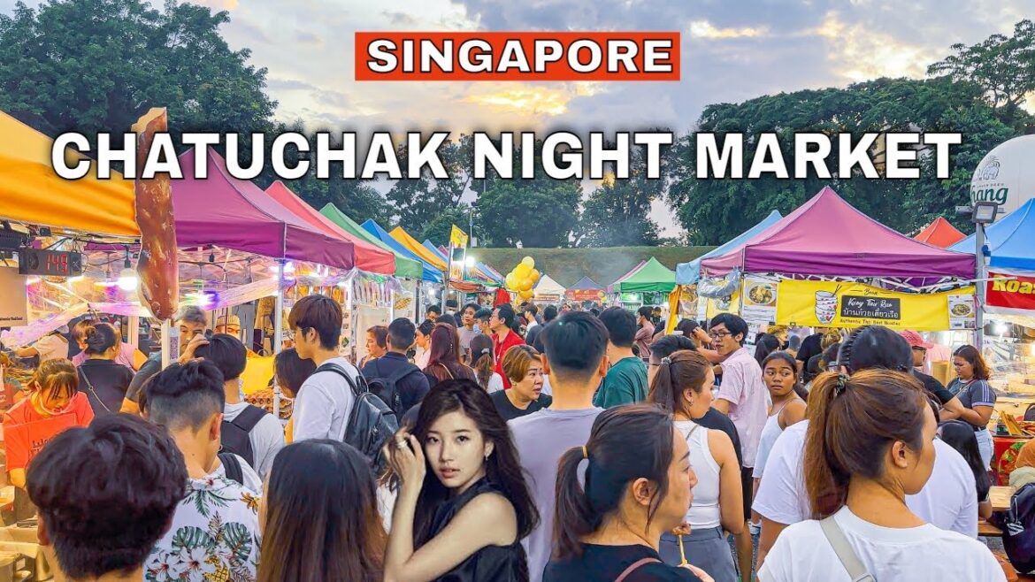 Superb Singapore Night Market: Explore the Street Food Scene in Chatuchak Singapore Night Market!