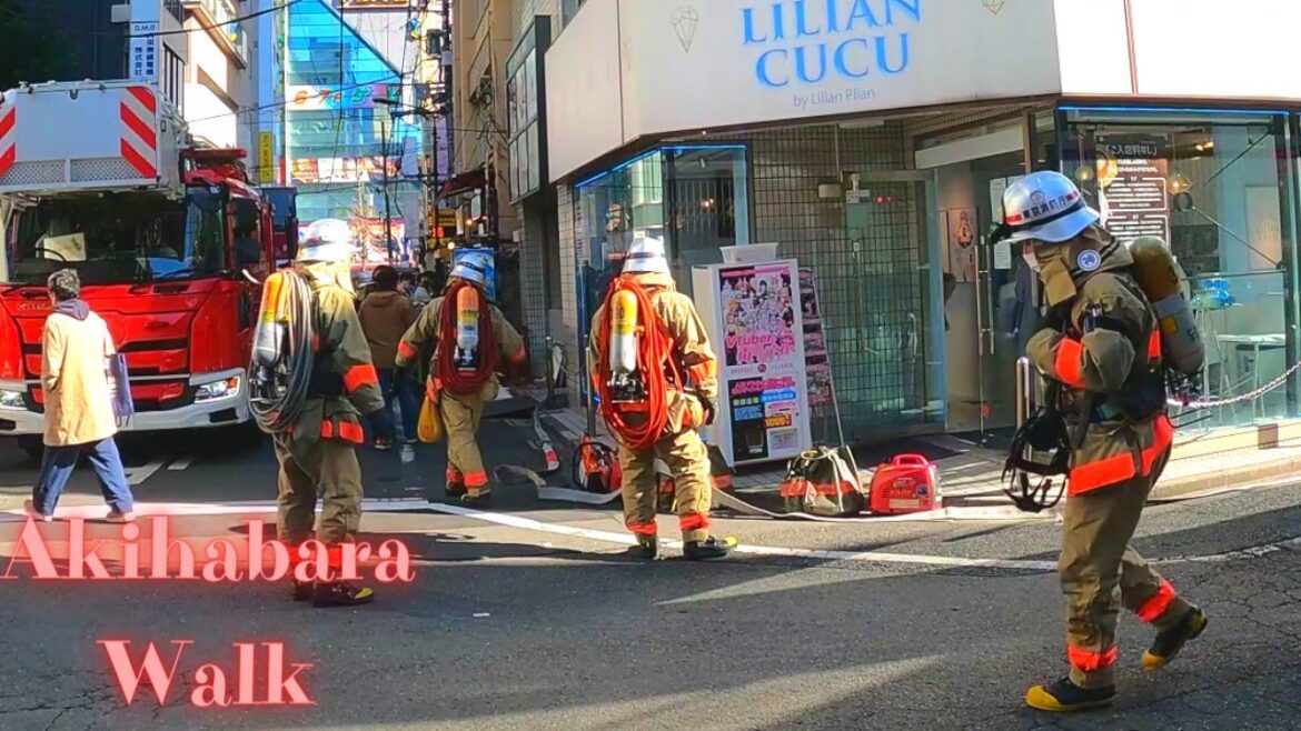 Akihabara, Tokyo, Japan walking tour.【4K】1.2023