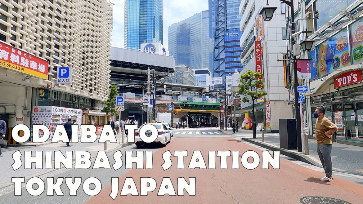 Driving in Tokyo Japan 4K - Odaiba to Shinbashi (Minato City) ASMR Drive - Travel World (POV)
