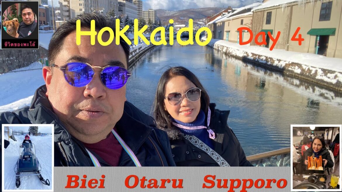 พาเที่ยวฮอกไกโด Day 4 ขี่สโนว์โมบิล เดินโอตารุ กินขาปูยักษ์ | พะโล้ท่องเที่ยว Ep.20 #ชีวิตของพะโล้
