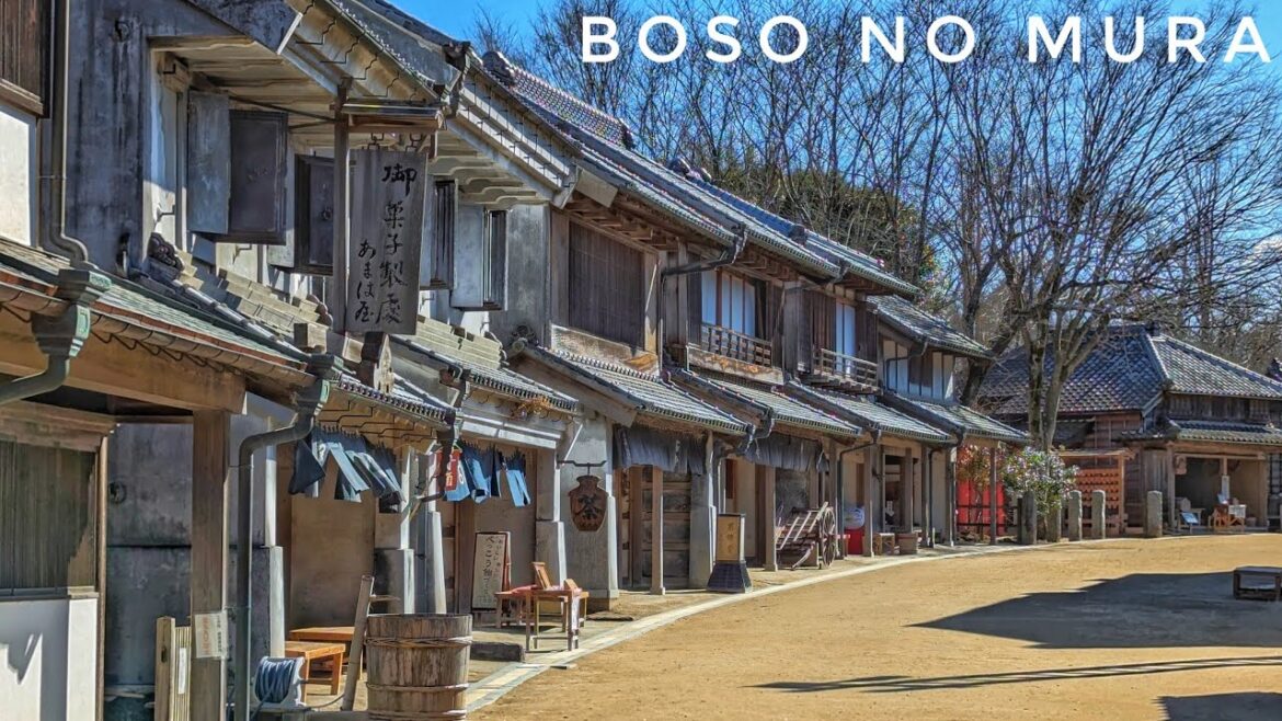 A trip to Edo-era Japan - Exploring Boso no Mura (the Chiba Prefectural Open-Air Museum) - 4K HDR