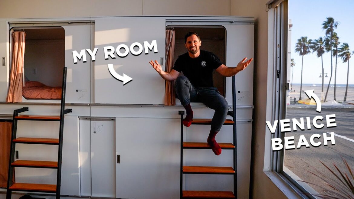 $65 Oceanfront Capsule Hotel on Venice Beach, California $65 Oceanfront Capsule Hotel on Venice Beach, California