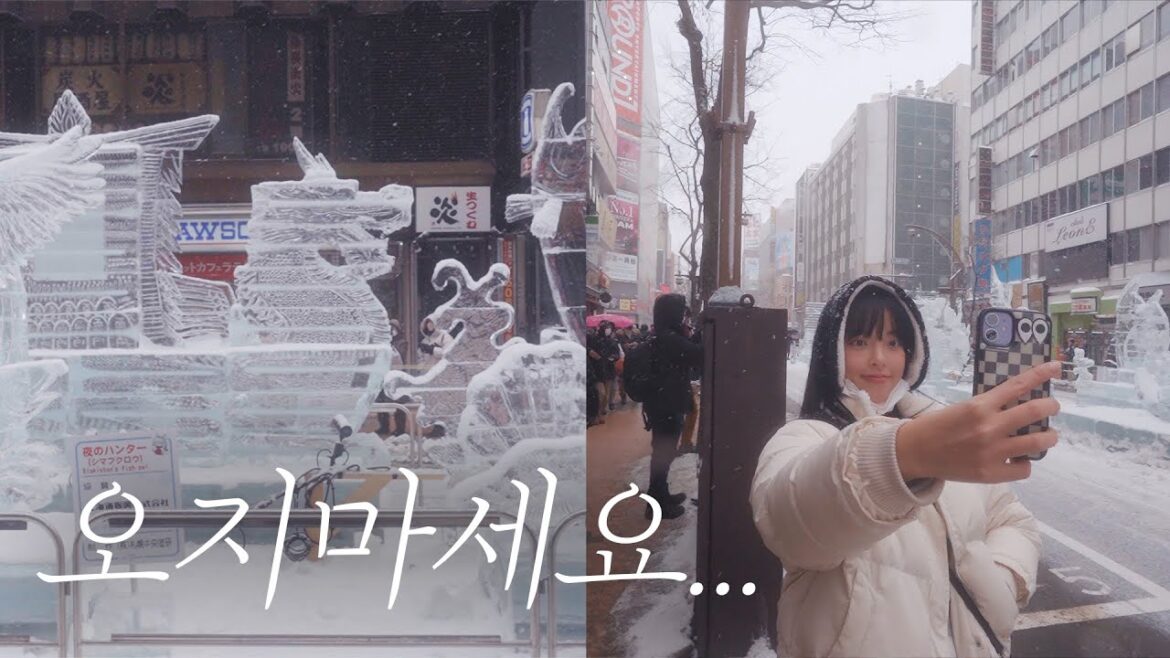 3년만에 다시 열린 삿포로 눈축제 l 근데 이게 다야..?;; l 🇯🇵 일본 EP.03 3년만에 다시 열린 삿포로 눈축제 l 근데 이게 다야..?;; l 🇯🇵 일본 EP.03