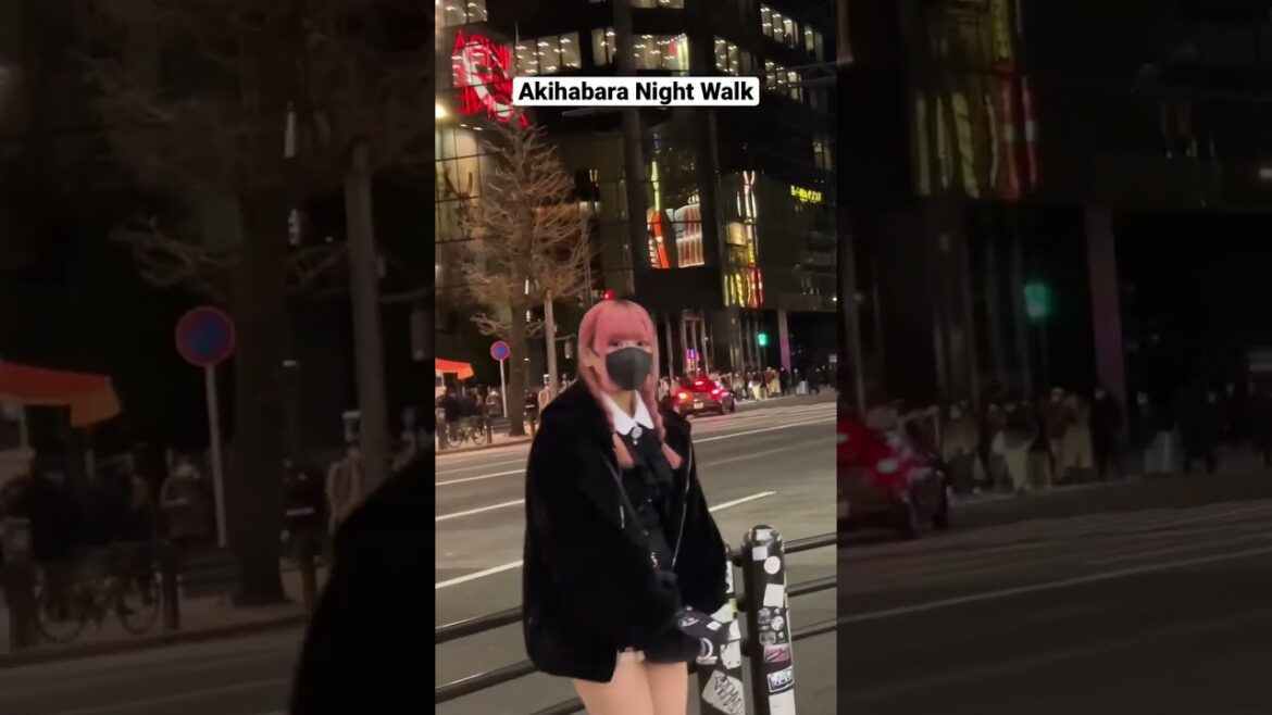 4K Japan Night Walk | 秋葉原　夜| #japan #walkthrough #viral #trending #shorts