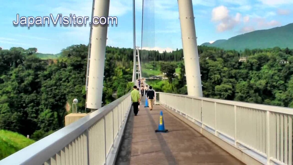 Japan's Longest Suspension Footbridge Kokonoe 九重夢橋