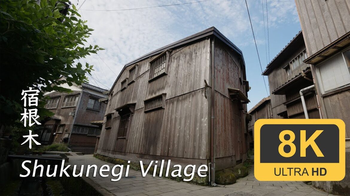 Walking around Shukunegi Village - Sado - Niigata - 宿根木集落