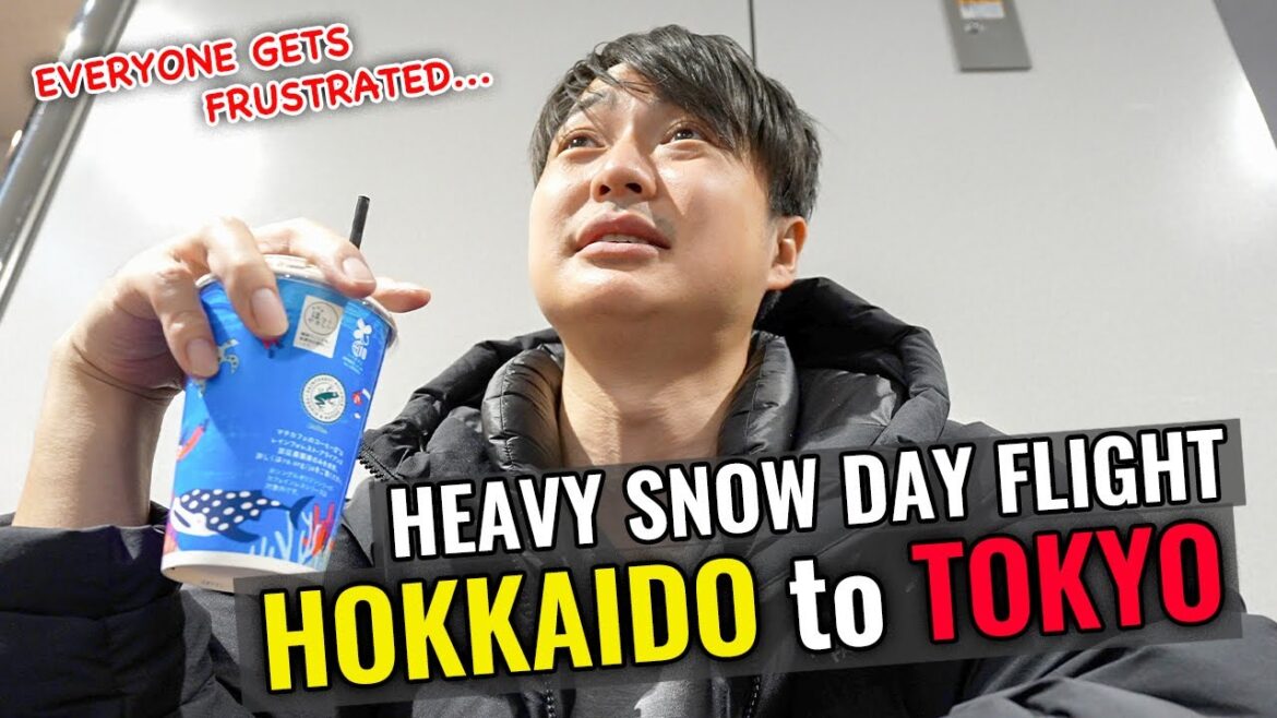Delayed Flights Due to Heavy Snow, Hokkaido Seafood Tempura Restaurant, Sapporo Observatory Ep. 388 Delayed Flights Due to Heavy Snow, Hokkaido Seafood Tempura Restaurant, Sapporo Observatory Ep. 388