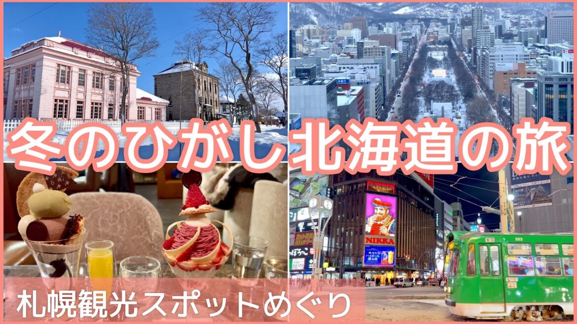 【札幌観光スポットめぐり】JRとバスで周る！冬のひがし北海道の旅１日目