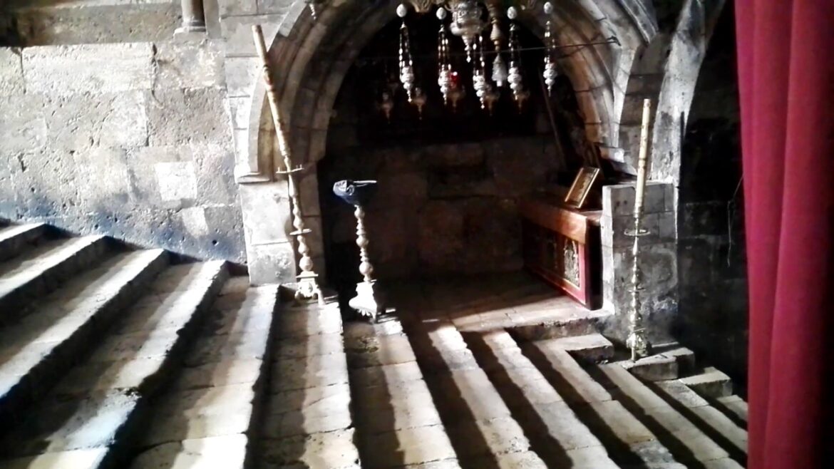 The Virgin Mary – The story of her last days on earth. Mary's Tomb, Jerusalem, Israel The Virgin Mary - The story of her last days on earth. Mary's Tomb, Jerusalem, Israel