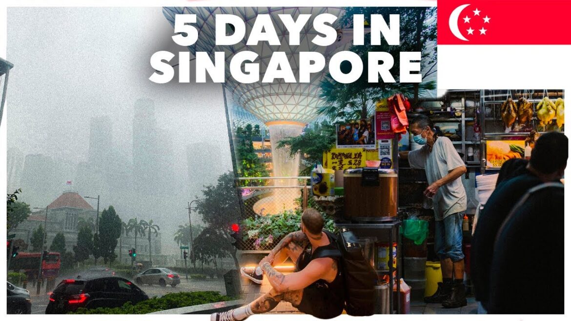 5 DAYS IN SINGAPORE (JEWEL, GARDENS, TATTOO, FOOD)