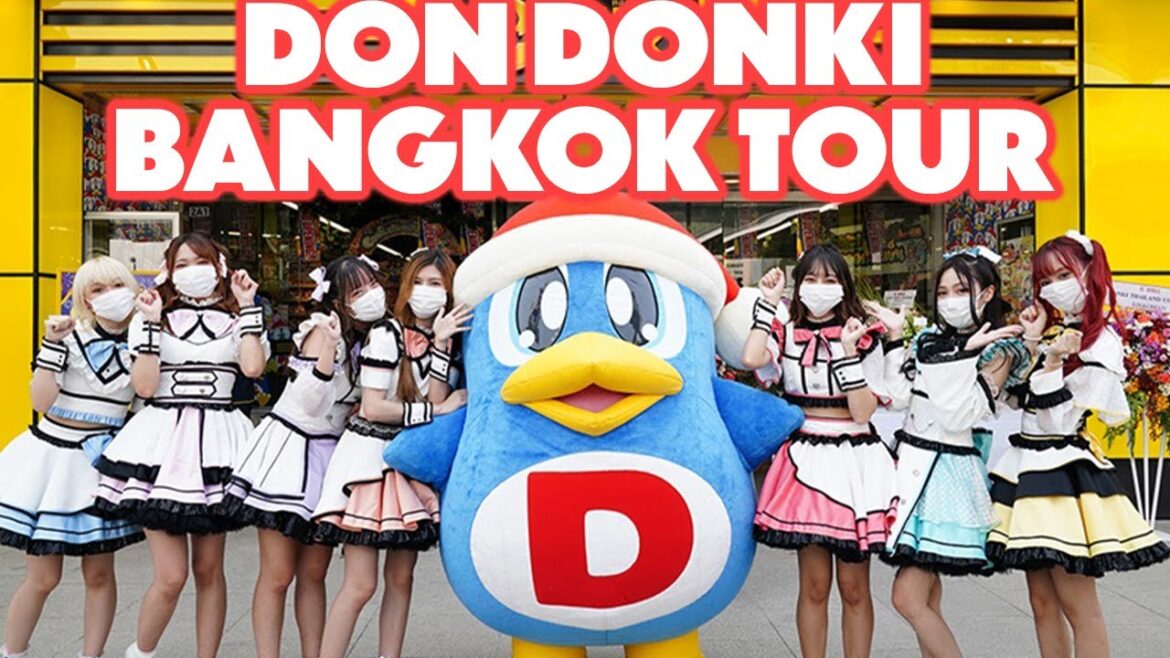 DON DON DONKI BANGKOK MBK - 4K Walking Tour