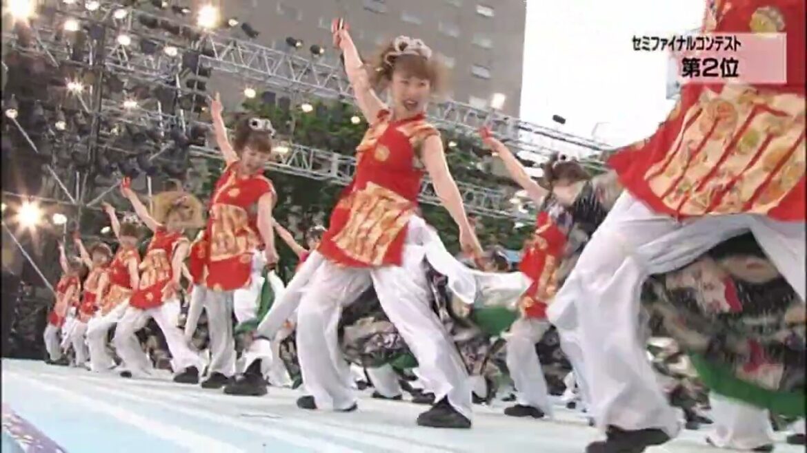 【第17回YOSAKOIソーラン祭り】AOMORI花嵐桜組（青森県） セミファイナル第2位