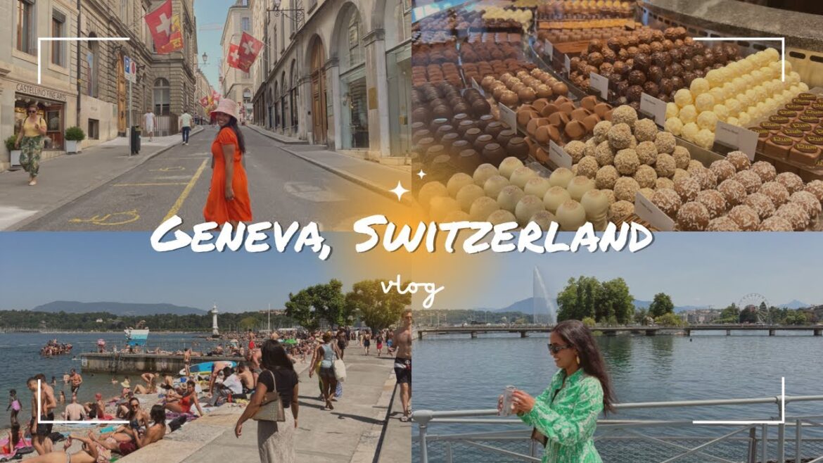 Switzerland Travel Vlog | Exploring Geneva Switzerland Travel Vlog | Exploring Geneva