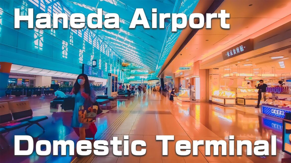 [4K] Tokyo Walk, Haneda Airport Domestic Terminal (T2), Sep.2020 [Binaural Audio]