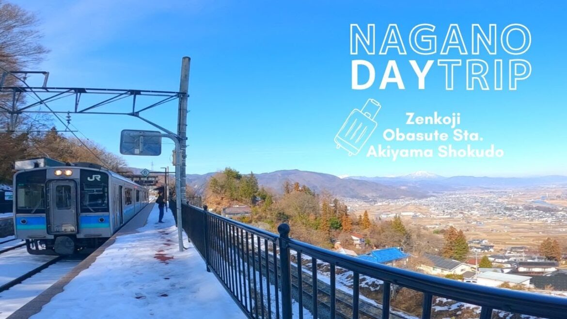 Go to the most scenic railroad station in Japan! Nagano one-day trip🇯🇵 Go to the most scenic railroad station in Japan! Nagano one-day trip🇯🇵