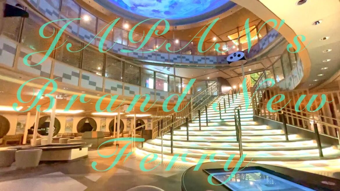 Japan's Brand New Ferry KURENAI will Draw a New Genesis [Sunflower Overnight Ferry Travel]
