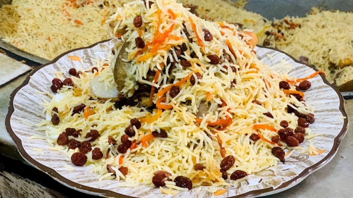 Uzbaki Pulao | Street Food | Afghanistan Street Food | Yummy Pulao