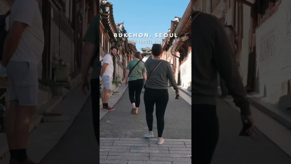 BUKCHON HANOK VILLAGE SEOUL MINI TRAVEL VLOG 🇰🇷 BUKCHON HANOK VILLAGE SEOUL MINI TRAVEL VLOG 🇰🇷