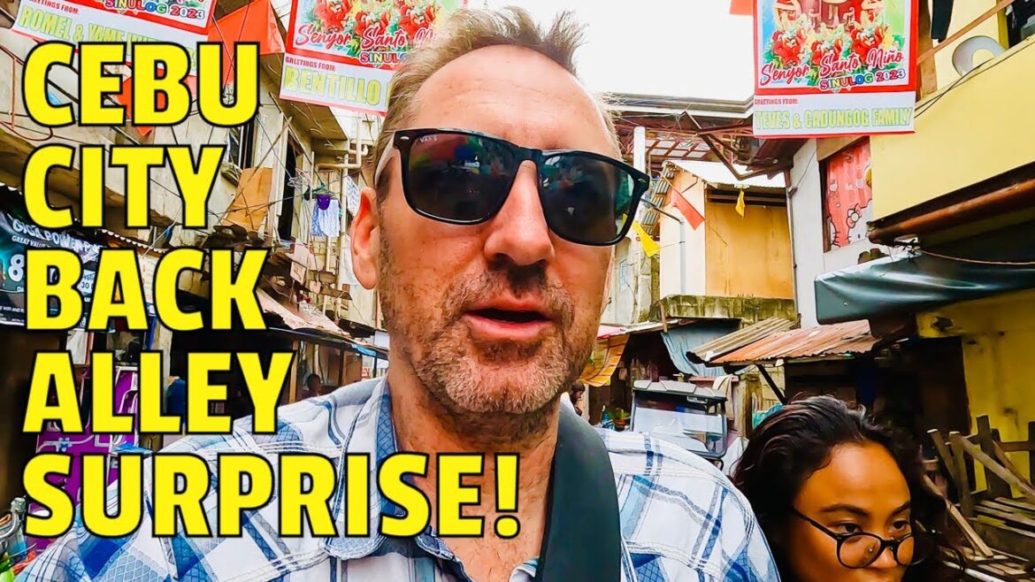 FOREIGNER explores Cebu's BIGGEST market and wanders down alley WOW!